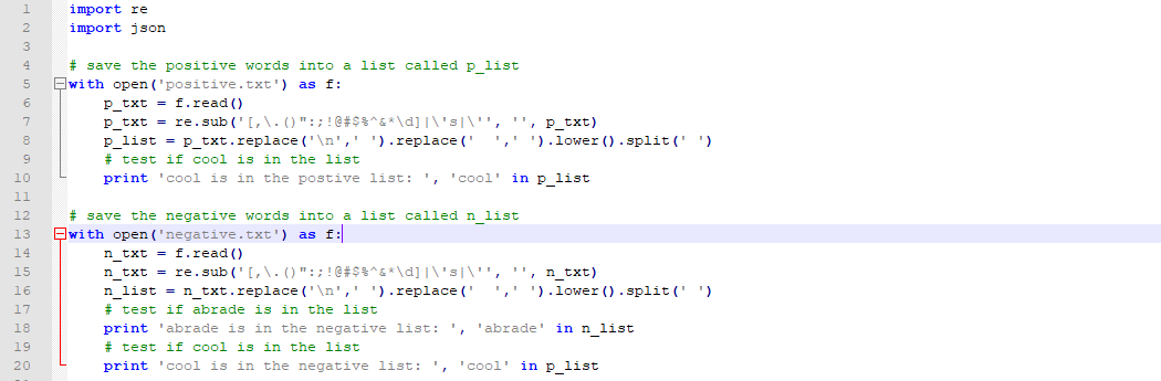 python进行Twitter情感分析