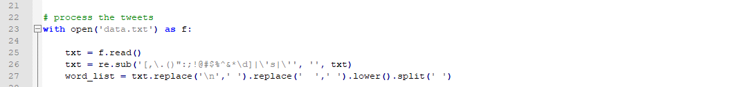 python进行Twitter情感分析