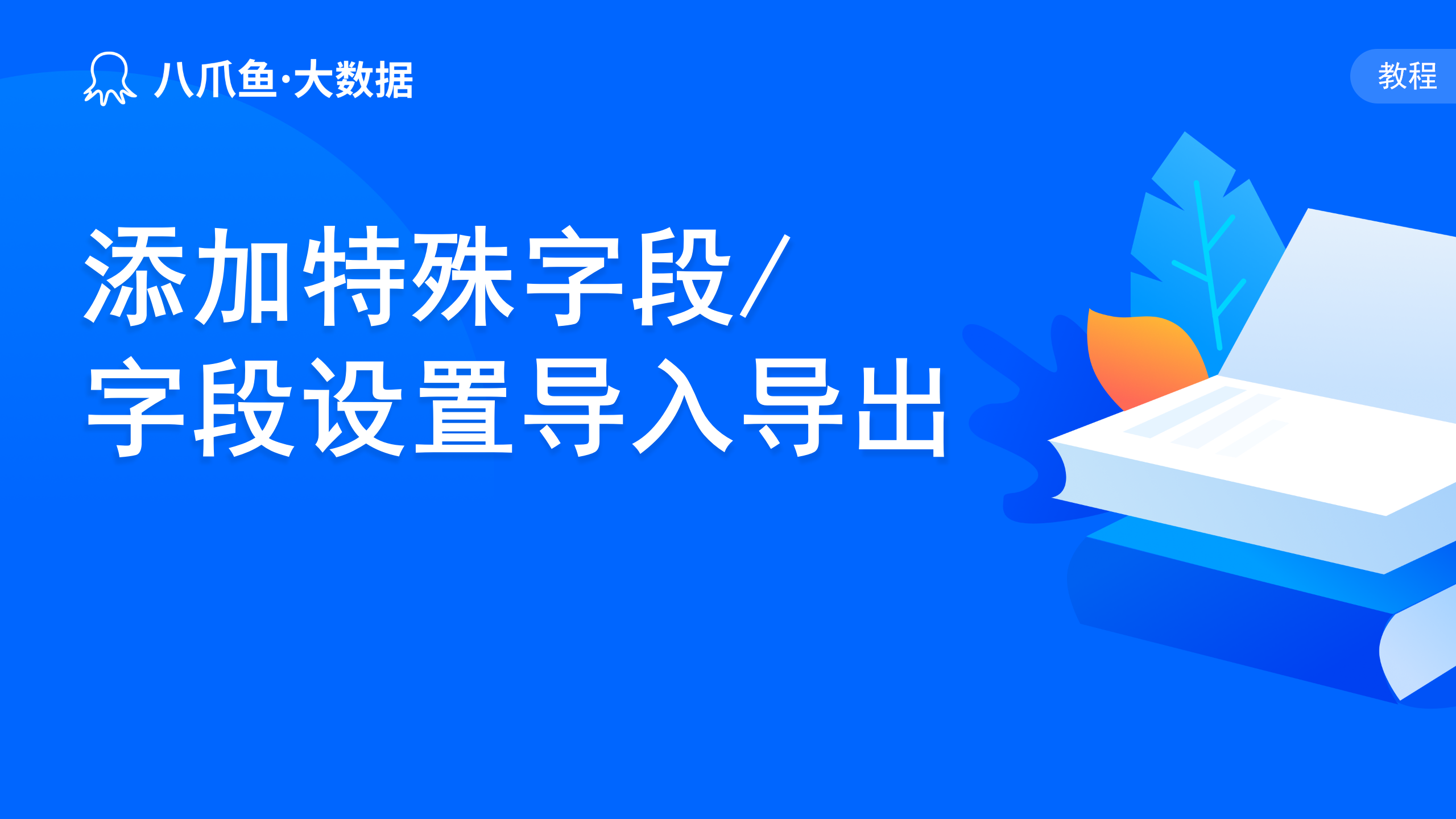 添加特殊字段/字段设置导入导出